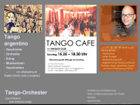 tango-dj.eu Webseite Vorschau