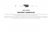 projekt-daedalus.de Webseite Vorschau