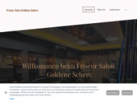goldeneschere.com Webseite Vorschau