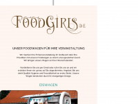 foodgirls.de Webseite Vorschau