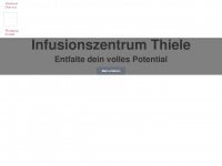 infusionszentrum-thiele.de Webseite Vorschau