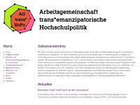 ag-trans-hopo.org Webseite Vorschau