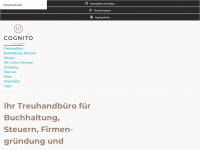 cognito-treuhand.ch Webseite Vorschau