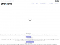 protadus.com Webseite Vorschau