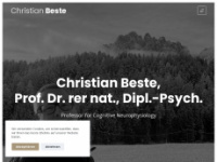 christian-beste.de Webseite Vorschau
