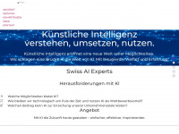 swiss-ai-experts.ch Webseite Vorschau