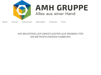 amh-unternehmensgruppe.de Webseite Vorschau