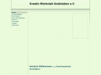 kreativ-werkstatt-andisleben.net Webseite Vorschau