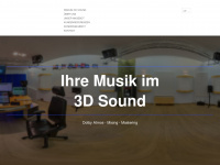 musicube-productions.de Webseite Vorschau