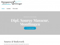 massagepraxisschwager.ch Webseite Vorschau