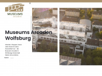 museumsarcaden.de Webseite Vorschau