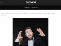 tamada-deutsch.com Webseite Vorschau