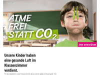 initiative-raumluft.at Webseite Vorschau