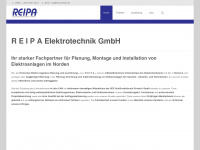 reipa-elektro.de Webseite Vorschau