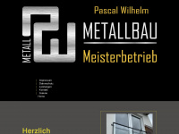pw-metallbau.eu Webseite Vorschau