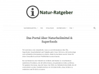 natur-ratgeber.com Webseite Vorschau