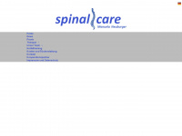 spinal-care.de Webseite Vorschau