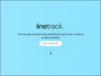 linetrack.de Webseite Vorschau