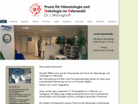 onkologie-odenwald.de Webseite Vorschau