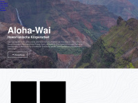 aloha-wai.de Webseite Vorschau