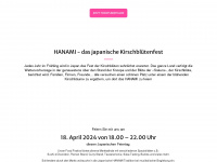 hanami-noohn.ch Webseite Vorschau