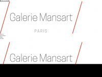 galerie-mansart.fr Webseite Vorschau