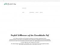 rimmelsbacher-hof.de Webseite Vorschau