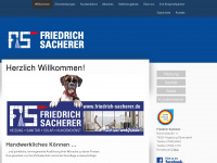 friedrich-sacherer.de Webseite Vorschau