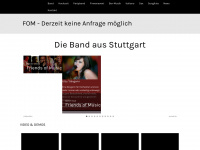 friends-of-music.de Webseite Vorschau
