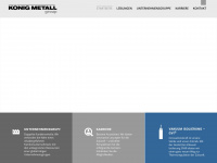 koenigmetall.com Webseite Vorschau