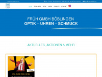 frueh-gmbh.com Webseite Vorschau