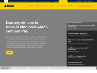 amzs.si Webseite Vorschau