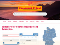 wochenend-urlaub.com Webseite Vorschau