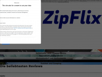 zipflix.de Webseite Vorschau