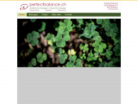 perfectbalance.ch Webseite Vorschau