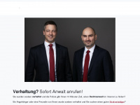 anwalt-verhaftung.ch Webseite Vorschau