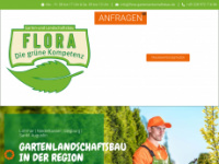 flora-gartenlandschaftsbau.de Webseite Vorschau