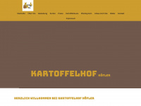 kartoffelhof-hoefler.de Webseite Vorschau