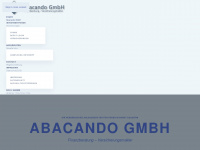 abacando-investmentfondsberatung.de Webseite Vorschau