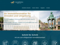 champions-immobilien.de Webseite Vorschau