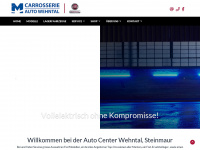 autocenterwehntal.ch Webseite Vorschau