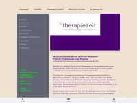 therapiezeit.com Webseite Vorschau