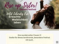 rise-up-sister.de Webseite Vorschau