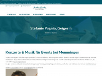 stefanie-pagnia.de Webseite Vorschau