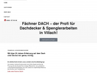 faechner-dach.at Webseite Vorschau