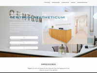 centrum-aestheticum.at Webseite Vorschau