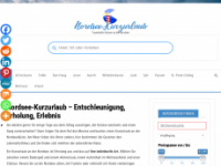 nordseekurzurlaub.com Webseite Vorschau
