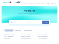 impact-job.org Webseite Vorschau