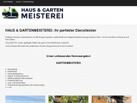 haus-gartenmeisterei.com Webseite Vorschau