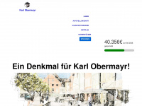 karl-obermayr.de Webseite Vorschau